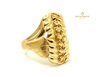 Zlatý prsten 3.92g