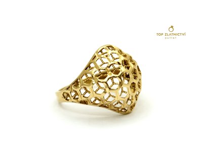 Zlatý prsten 2.78g - zlomkové zlato