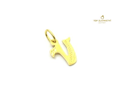 Zlatý přívěsek 0.49g