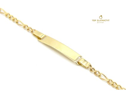 Zlatý náramek 1.21g (DĚTSKÝ)