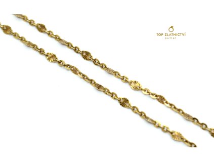 Zlatý řetízek 3.36g