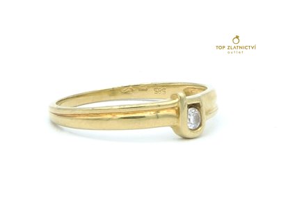 Zlatý prsten 1.48g