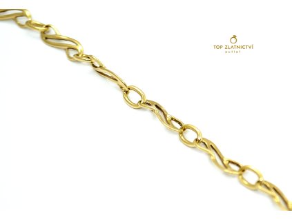 Zlatý náramek 7.18g