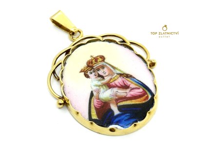 Zlatý přívěsek 6.54g