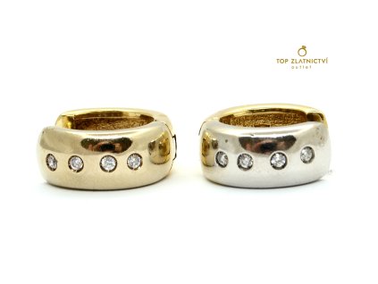 Zlaté náušnice 7.67g