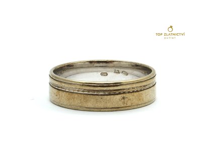Zlatý prsten 3.09g - zlomkové zlato