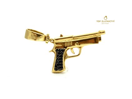 Zlatý přívěsek 5.39g