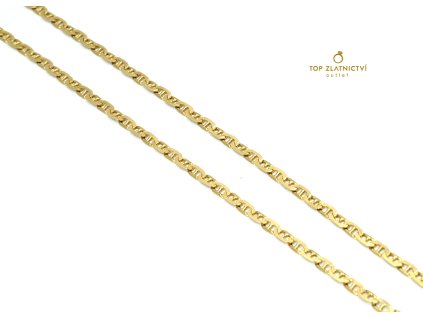 Zlatý řetízek 4.21g