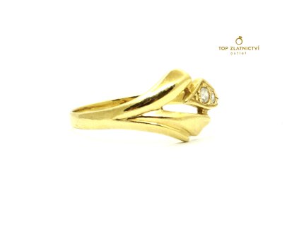 Zlatý prsten 1.53g