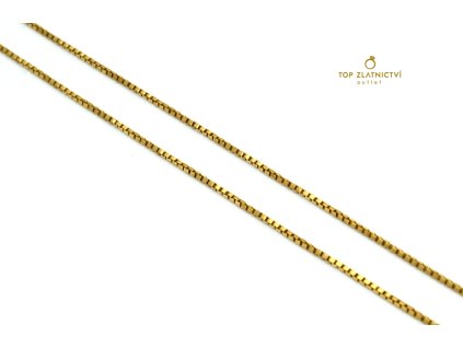Zlatý řetízek 3.24g