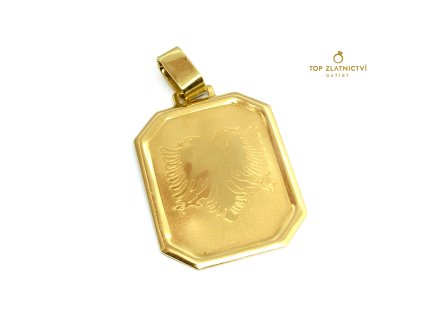 Zlatý přívěsek 2.48g - zlomkové zlato