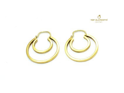 Zlaté náušnice 3.74g