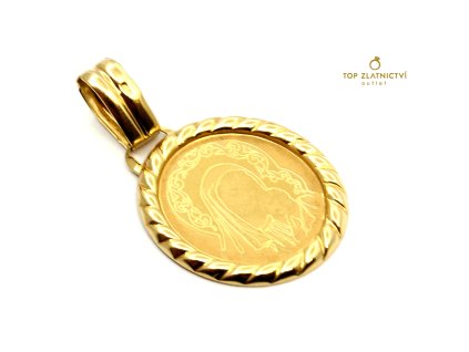 Zlatý přívěsek 1.62g