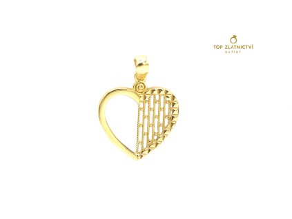 Zlatý přívěsek 1.04g