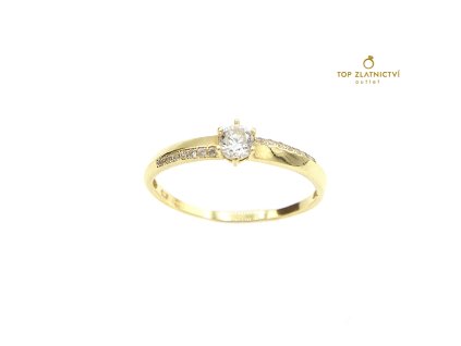 Zlatý prsten 1.10g