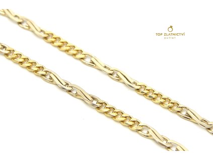 Zlatý řetízek 15.32g