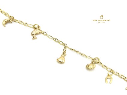Zlatý náramek 3.97g