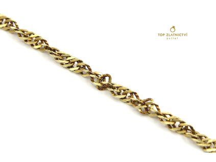 Zlatý náramek 4.58g