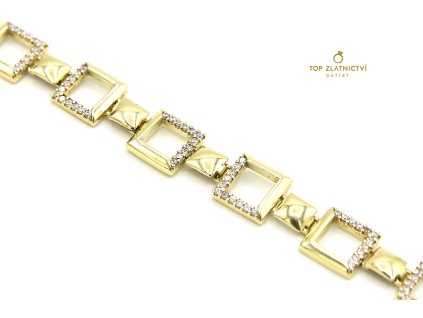 Zlatý náramek 10.53g - zlomkové zlato