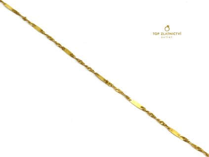 Zlatý náramek 0.80g