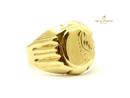 Zlatý prsten 4.30g - zlomkové zlato