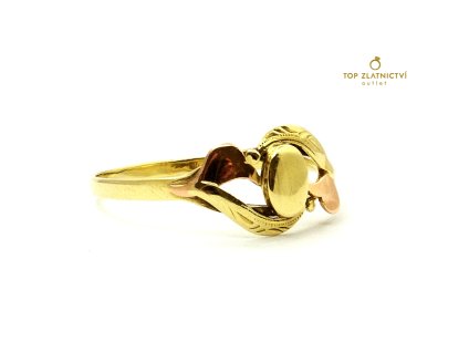 Zlatý prsten 1.55g - zlomkové zlato
