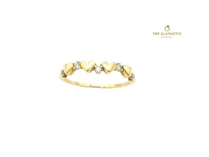 Zlatý prsten 1.05g
