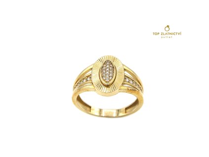Zlatý prsten 3.86g
