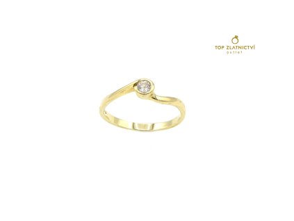 Zlatý prsten 1.96g