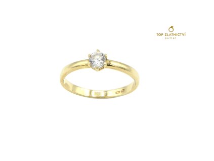 Zlatý prsten 1.62g