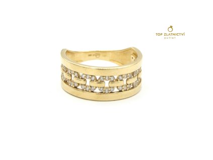 Zlatý prsten 3.16g