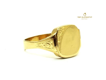 Zlatý prsten 5.58g - zlomkové zlato