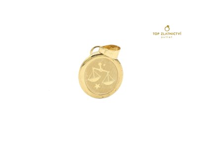 Zlatý přívěsek 0.85g- Váhy