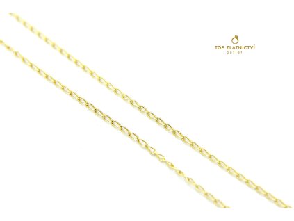 Zlatý řetízek 1.28g