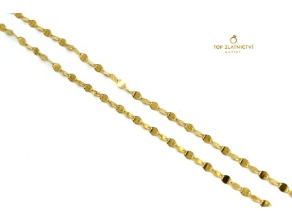 Zlatý řetízek 1.36g