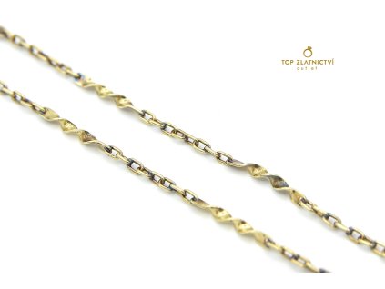 Zlatý řetízek 4.63g