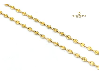 Zlatý řetízek 3.09g
