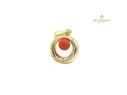 Zlatý přívěsek 2.78g