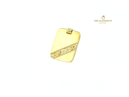 Zlatý přívěsek 2.75g