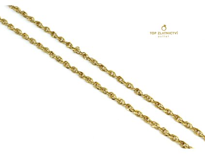 Zlatý řetízek 4.71g