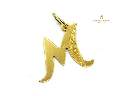 Zlatý přívěsek 0.77g
