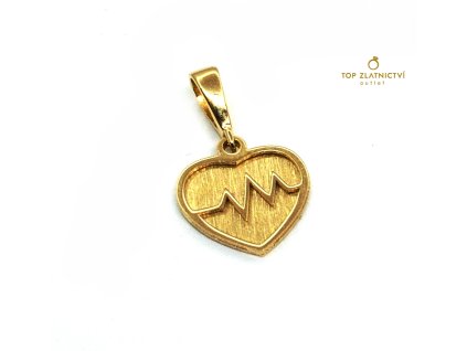 Zlatý přívěsek 0.62g