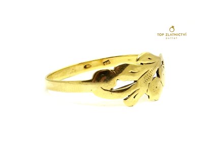 Zlatý prsten 1.35g - zlomkové zlato