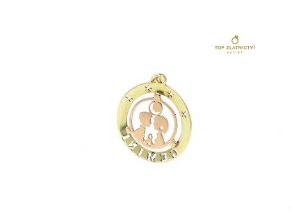 Zlatý přívěsek 1.48g