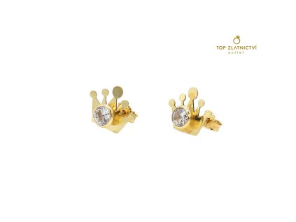 Zlaté náušnice 1.17g