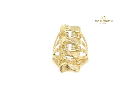 Zlatý prsten 3.98g