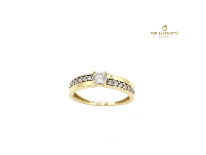 Zlatý prsten 2.57g