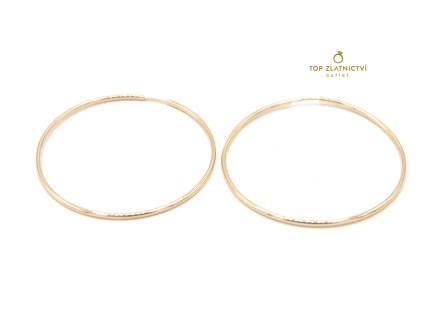 Zlaté náušnice 4.77g