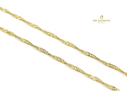 Zlatý řetízek 2.40g