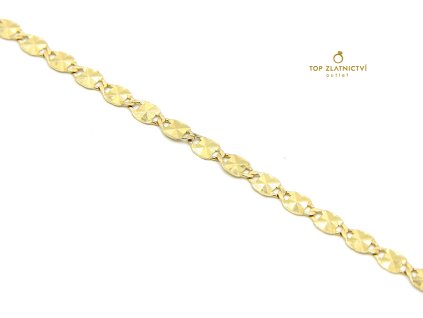 Zlatý náramek 1.60g